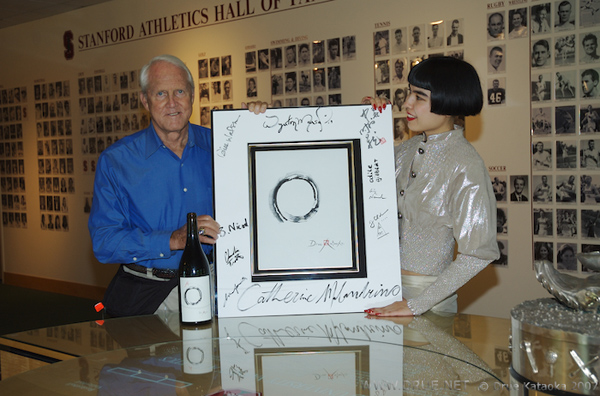 Coach Bill Walsh at Stanford Sports Hall of Fame