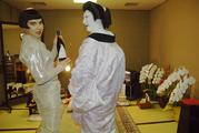 Kabuki Legend Nakamura Tokizo and Master Sumi-e Artist Drue Kataoka